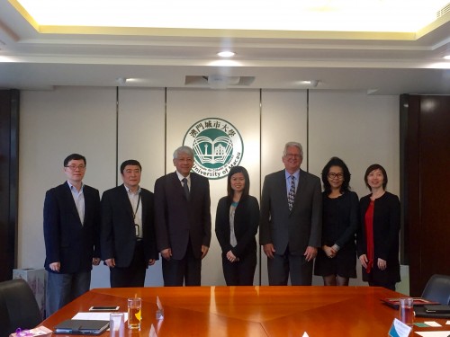 Leaders from California Institute of Advanced Management and Peter Drucker Academy Visited CityU to ...